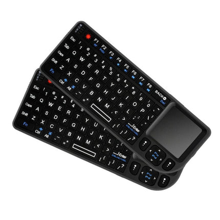 A8 Bluetooth Touch Backlit Mechanical Wireless Keyboard(White Light English Version)-garmade.com
