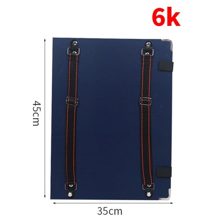 Backpack Portable Waterproof Sketch Clipboard, Specification: 6K (Blue)-garmade.com