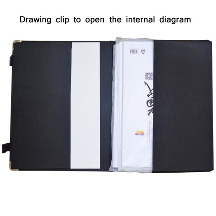 Backpack Portable Waterproof Sketch Clipboard, Specification: 6K (Blue)-garmade.com