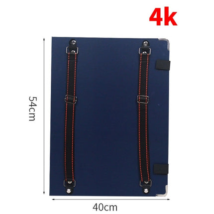 Backpack Portable Waterproof Sketch Clipboard, Specification: 4K (Blue)-garmade.com