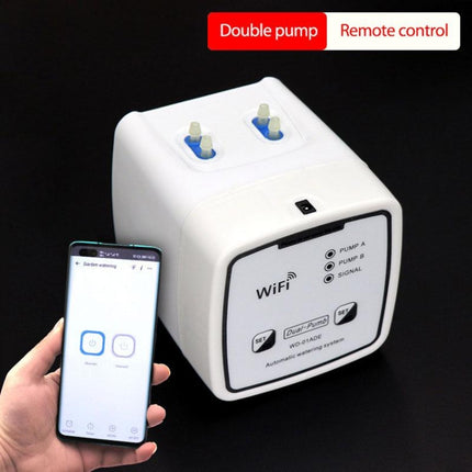 WD-01ADE WIFI Gardening Drip Irrigation Controller, Specification: Double Pump 20 Pots(US Plug)-garmade.com