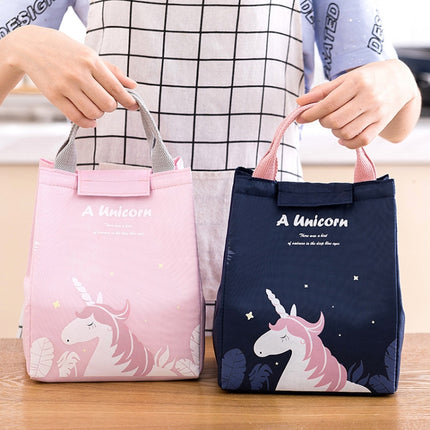 3 PCS C2311 Thick Heat Preservation Handbag Box Bag(Little Lazy Bear Rabbit)-garmade.com