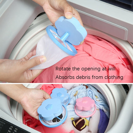 10 PCS C2096 Washing Machine Floating Material Filter Bag(Blue)-garmade.com