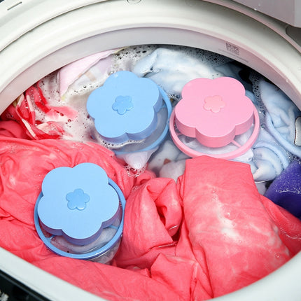 10 PCS C2096 Washing Machine Floating Material Filter Bag(Pink)-garmade.com