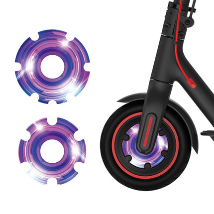 1 Pair Scooter Motor Waterproof Protective Sticker For Xiaomi Mijia M365 / M365 Pro / Pro 2 / 1S(Colorful 2)-garmade.com