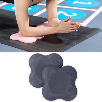 Flat Support Elbow Pads Yoga Knee Pads(Dark Gray)-garmade.com