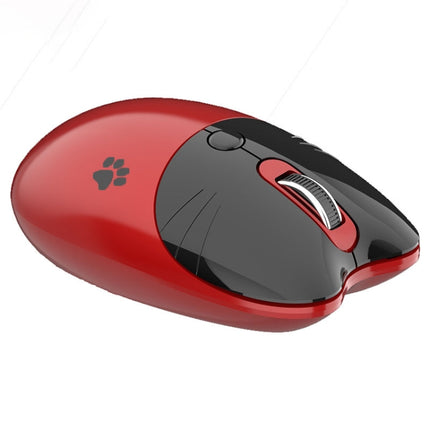 M3 3 Keys Cute Silent Laptop Wireless Mouse, Spec: Bluetooth Wireless Version (Red)-garmade.com