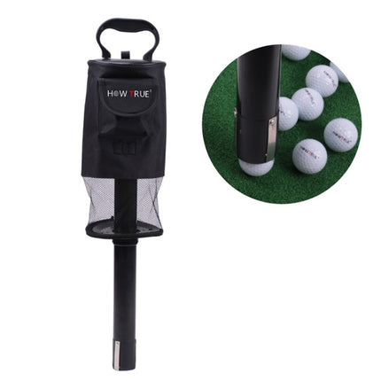 HOWTRUE Golf Detachable Standing Ball Picker(Black)-garmade.com