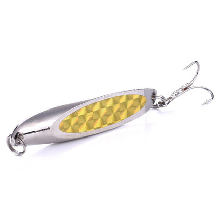 4 PCS HEGNJIA SP071 7cm 21g Seabass Sequin Lure(4 )-garmade.com