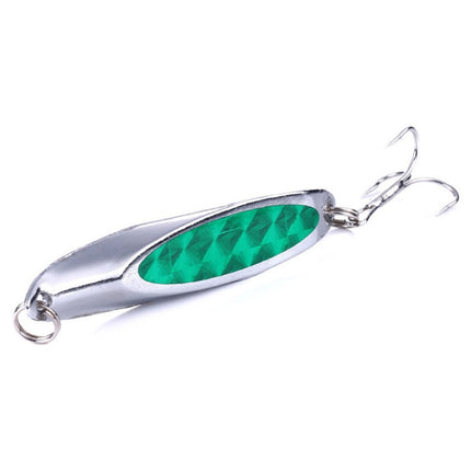 4 PCS HEGNJIA SP071 7cm 21g Seabass Sequin Lure(5 )-garmade.com