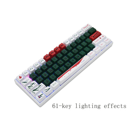 Dye Sublimation Heat Transfer Keycaps For Mechanical Keyboard(Cherry Blossom)-garmade.com