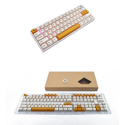 Dye Sublimation Heat Transfer Keycaps For Mechanical Keyboard(Cherry Blossom)-garmade.com
