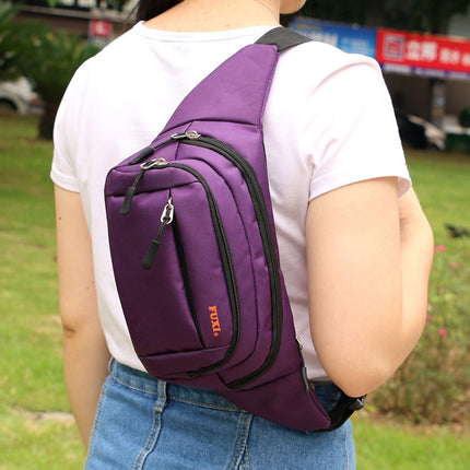 FUXI Big Capacity Oxford Cloth Bag(Y019 Purple)-garmade.com