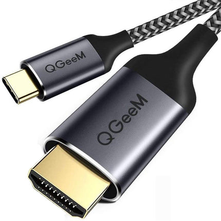 QGeeM QG-UA09 Type-C To HDMI Cable 1.2m-garmade.com