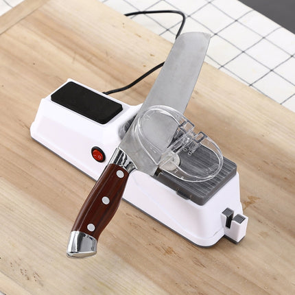 JJ-1 Kitchen Electric Double Sided Knife Sharpener, Specification: USB Plug-garmade.com