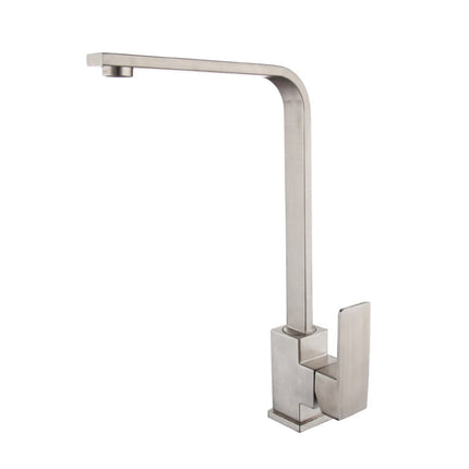 Kitchen 304 Stainless Steel Rotatable Hot And Cold Water Faucet, Specification: Brushed-garmade.com
