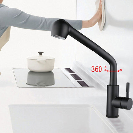304 Stainless Steel Kitchen Sink Pull-out Faucet-garmade.com