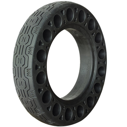10 Inch Rubber Solid Tire for Ninebot Max G30 Electric Scooter(Black)-garmade.com