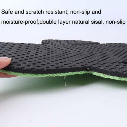 Non-slip and Moisture-proof Scratch Resistant Sisal Cat Scratch Pad(Small Fish)-garmade.com