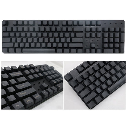 Mechanical Keyboard Laser PBT Keycap Titanium Black Front Words-garmade.com