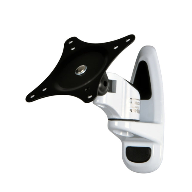 Gibbon Mounts FE110W Computer Monitor Wall Mount Universal Swivel Bracket(White)-garmade.com