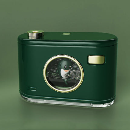 Q30 Desktop Mini Hydrating USB Dolphin Humidifier, Style: Battery Version (Dark Night Green)-garmade.com