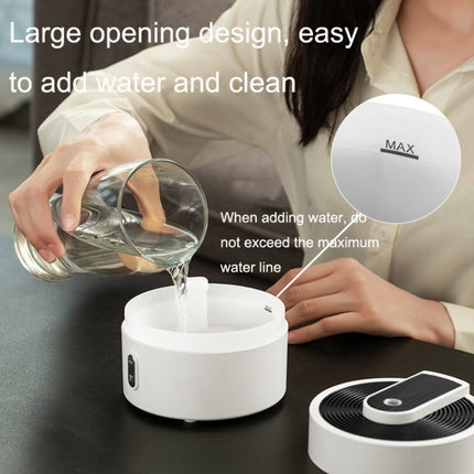 A3 Office Bedroom Big Mist Volume Multi-Function Humidifier(White)-garmade.com