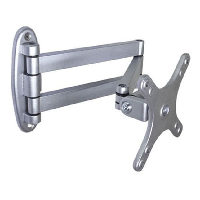 Computer LCD Monitor Wall Mounted Universal Swivel Bracket(Silver)-garmade.com