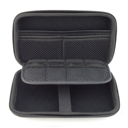 GH1302 EVA Hard Shell Hard Drive Bag Digital Storage Bag(Black)-garmade.com
