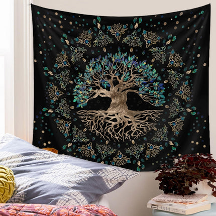 Bohemian Tapestry Room Decor Hanging Cloth, Size: 100x150cm(QY525-7)-garmade.com