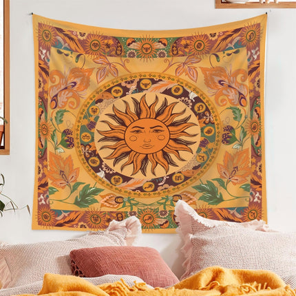 Bohemian Tapestry Room Decor Hanging Cloth, Size: 130x150cm(QY426-1)-garmade.com