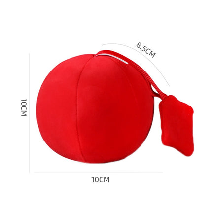 2 PCS Infant Vision Training Ball Early Education Toys(Red)-garmade.com