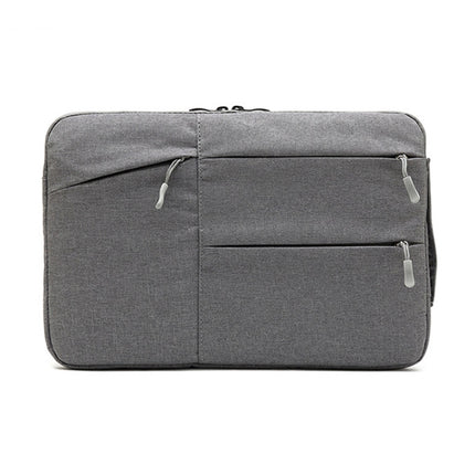 Zipper Type Polyester Business Laptop Liner Bag, Size: 11.6 Inch(Light Grey)-garmade.com
