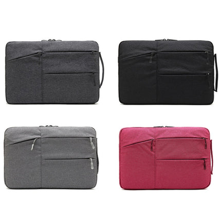 Zipper Type Polyester Business Laptop Liner Bag, Size: 11.6 Inch(Light Grey)-garmade.com