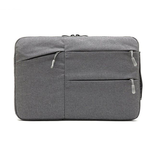 Zipper Type Polyester Business Laptop Liner Bag, Size: 15.6 Inch(Light Grey)-garmade.com