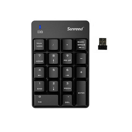 Sunreed SK-051AGT Notebook 2.4G Wireless Digital Keyboard-garmade.com