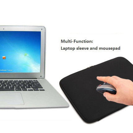 Four Corners With Elastic Band Diving Material Laptop Sleeve Computer Case, Size: 15 Inch-garmade.com