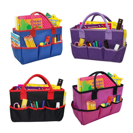 Teacher Stationery Storage Bag Gardening And Pruning Tool Bag(Purple)-garmade.com