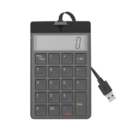 Sunreed SKB886S 19 Keys Wired Keypad With Digital USB Interface, Cable Length: 1.5m(Black)-garmade.com