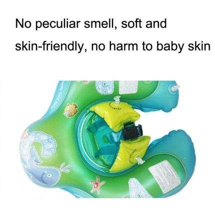Children Lying Ring Baby Underarm Anti-Rollover Swimming Ring, Style: Water Elf (Small)-garmade.com