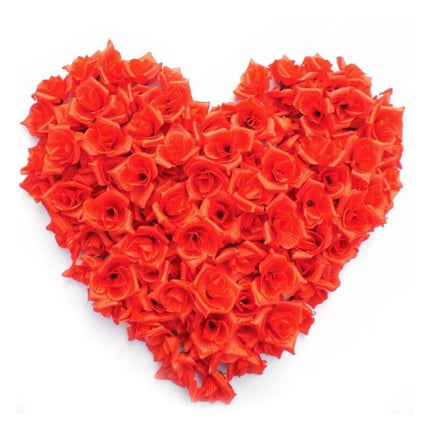 50pcs /Pack Simulation Rose Wedding Home Decoration Petals(Red)-garmade.com