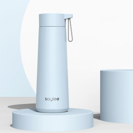 Saylee 304 Stainless Steel Portable Thermos Cup, Capacity: 350ml(Blue)-garmade.com