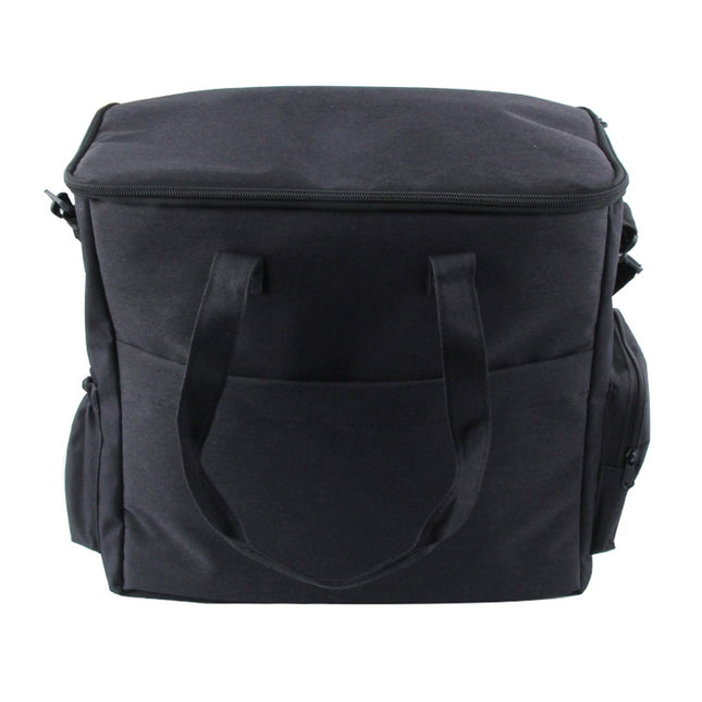 Travel Portable Carry Out Pet Supplies Storage Single-shoulder Bag Without Dog Bowl(Black)-garmade.com