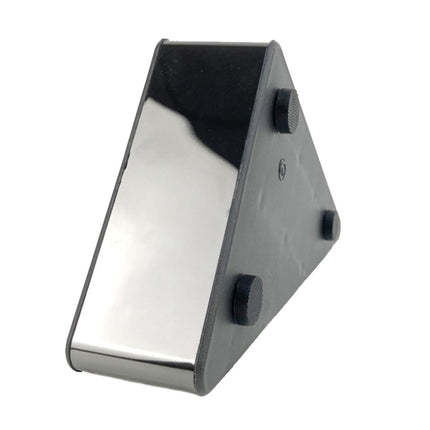LH-SFJD001 5cm Stainless Steel Sofa Booster Pad, Style: Triangle(Gun Black)-garmade.com
