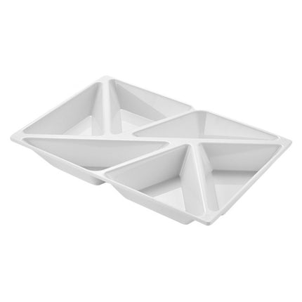 6 In 1 Multifunctional Compartmental Fruit Tray, Style: White-garmade.com