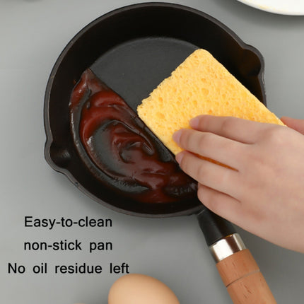 Household Hot Oil Frying Pan Cast Iron Skillet, Specification: Small-garmade.com