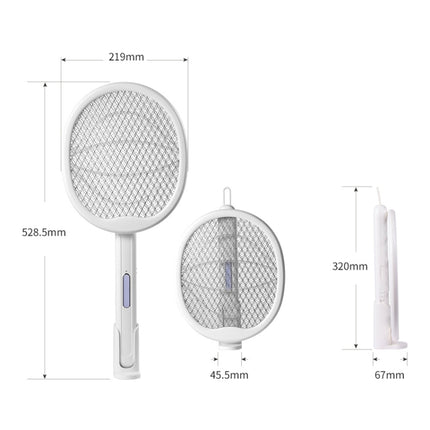 USB Household Electric Mosquito Swatter Purple Light Mosquito Attracting Lamp(Green)-garmade.com