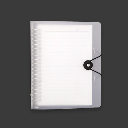 Transparent Matte PP Soft Shell Cover Hand Accountive Page, Style: A5 Horizontal Core-garmade.com