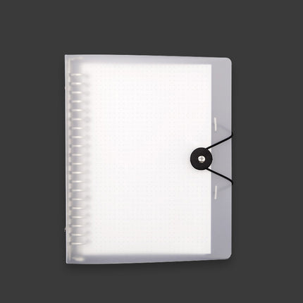 Transparent Matte PP Soft Shell Cover Hand Accountive Page, Style: A5 Point Array Core-garmade.com