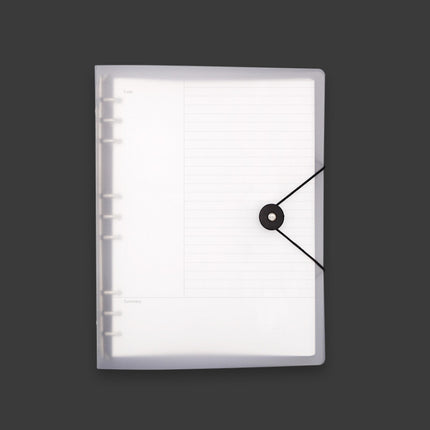 Transparent Matte PP Soft Shell Cover Hand Accountive Page, Style: B5 Cornell Core-garmade.com